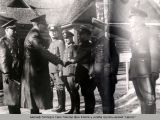 Адольф Гитлер и Ганс Гюнтер фон Клюге у штаба