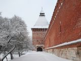 Смоленская крепость - зима